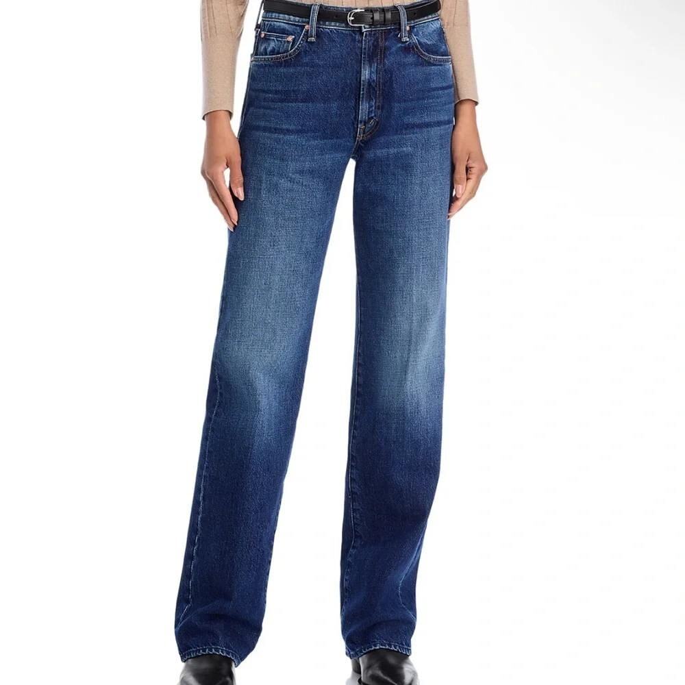 NWT Mother Superior Jeans The Rambler Zip Sneak Wash: Unplugged Size 26